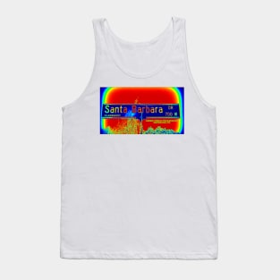 Santa Barbara Drive, Claremont, California by Mistah Wilson Tank Top